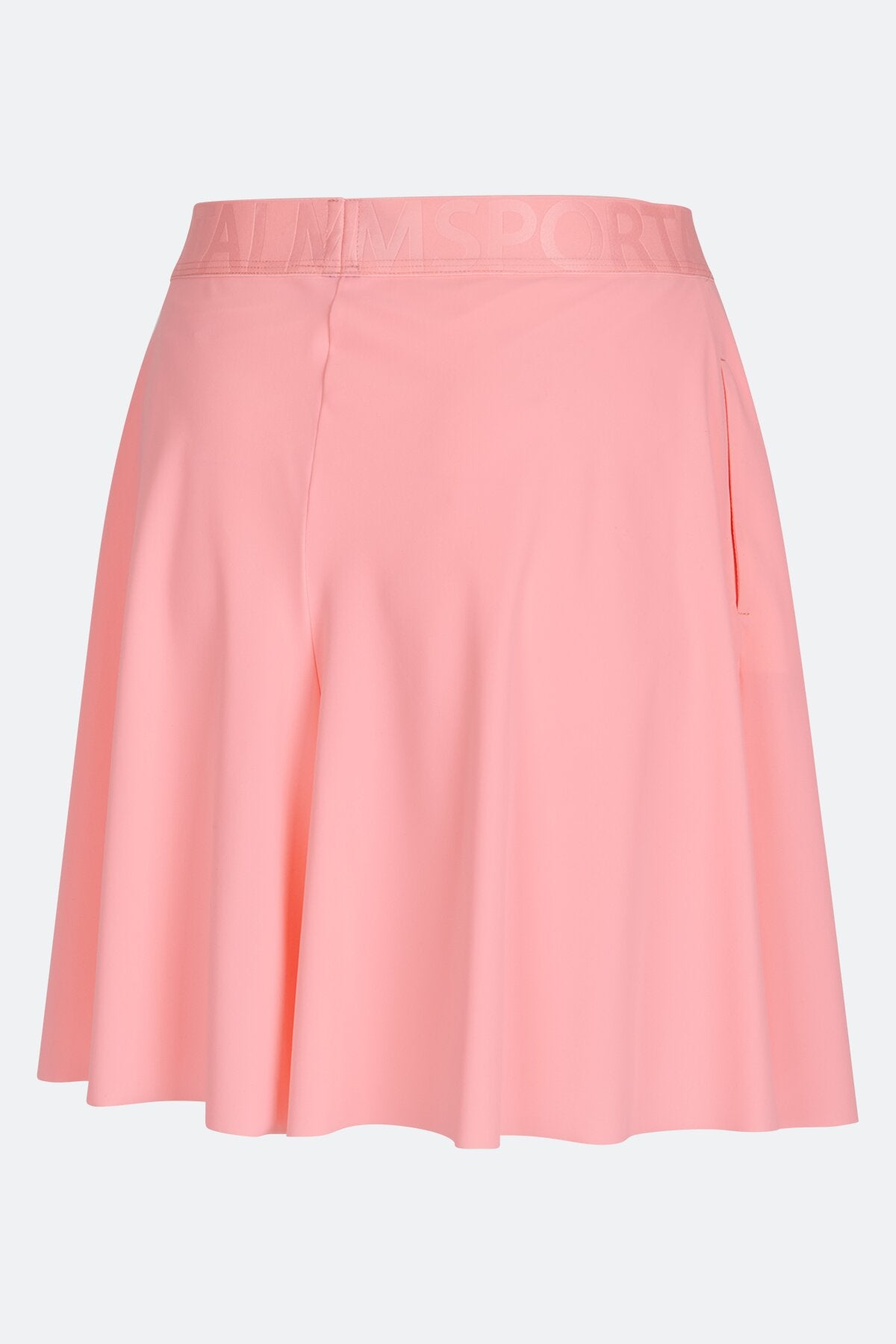 鬆緊腰鰴標圖案休閒短褲