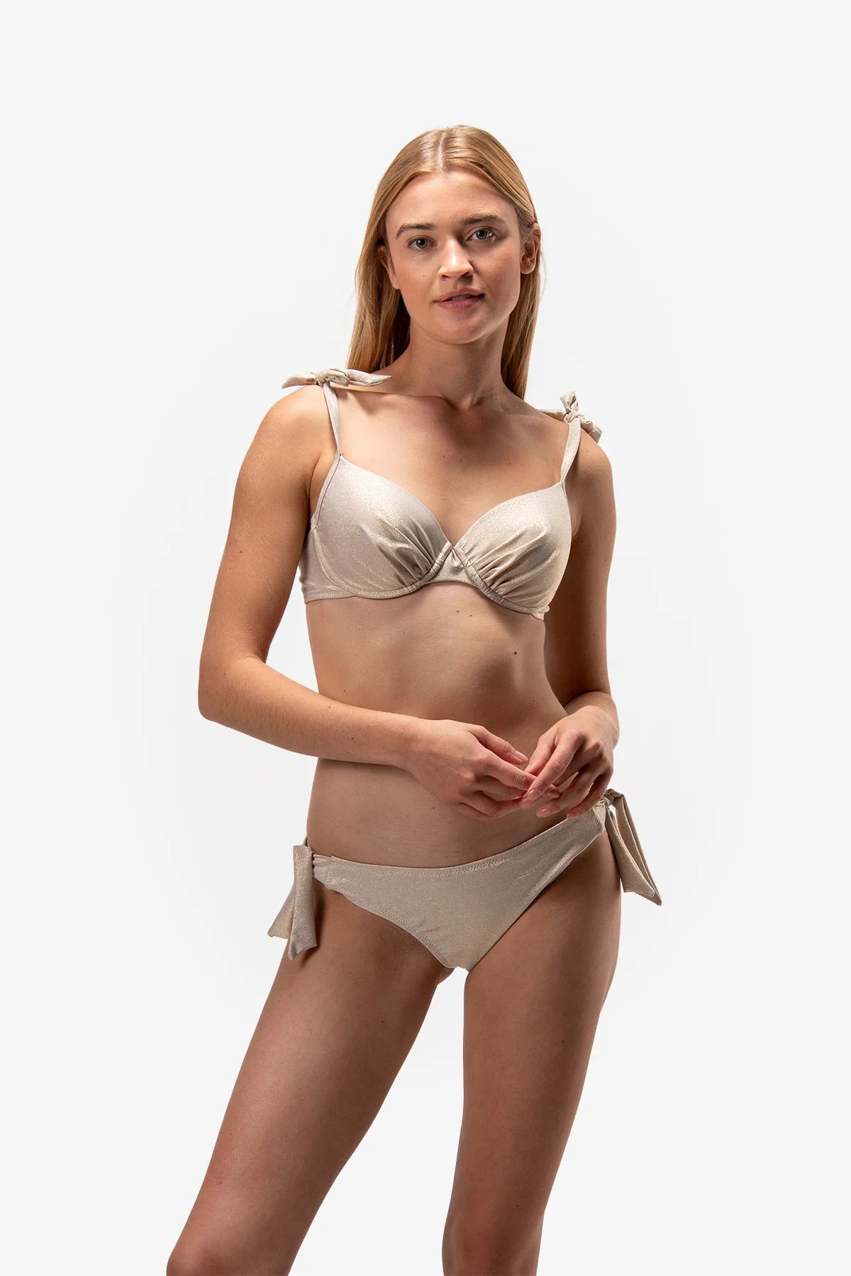 B杯系帶比基尼上衣