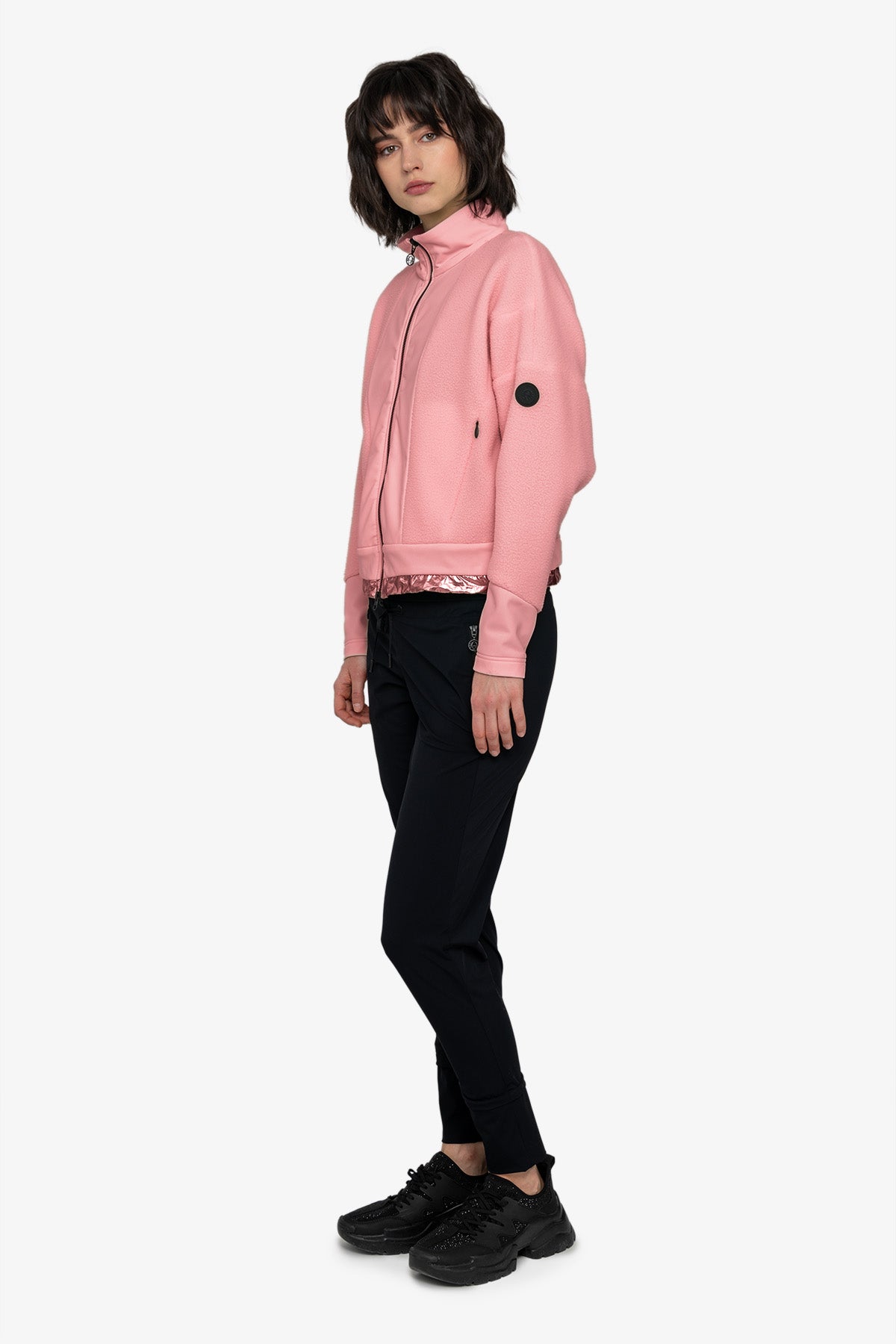 Jacket with Stand-up Collar