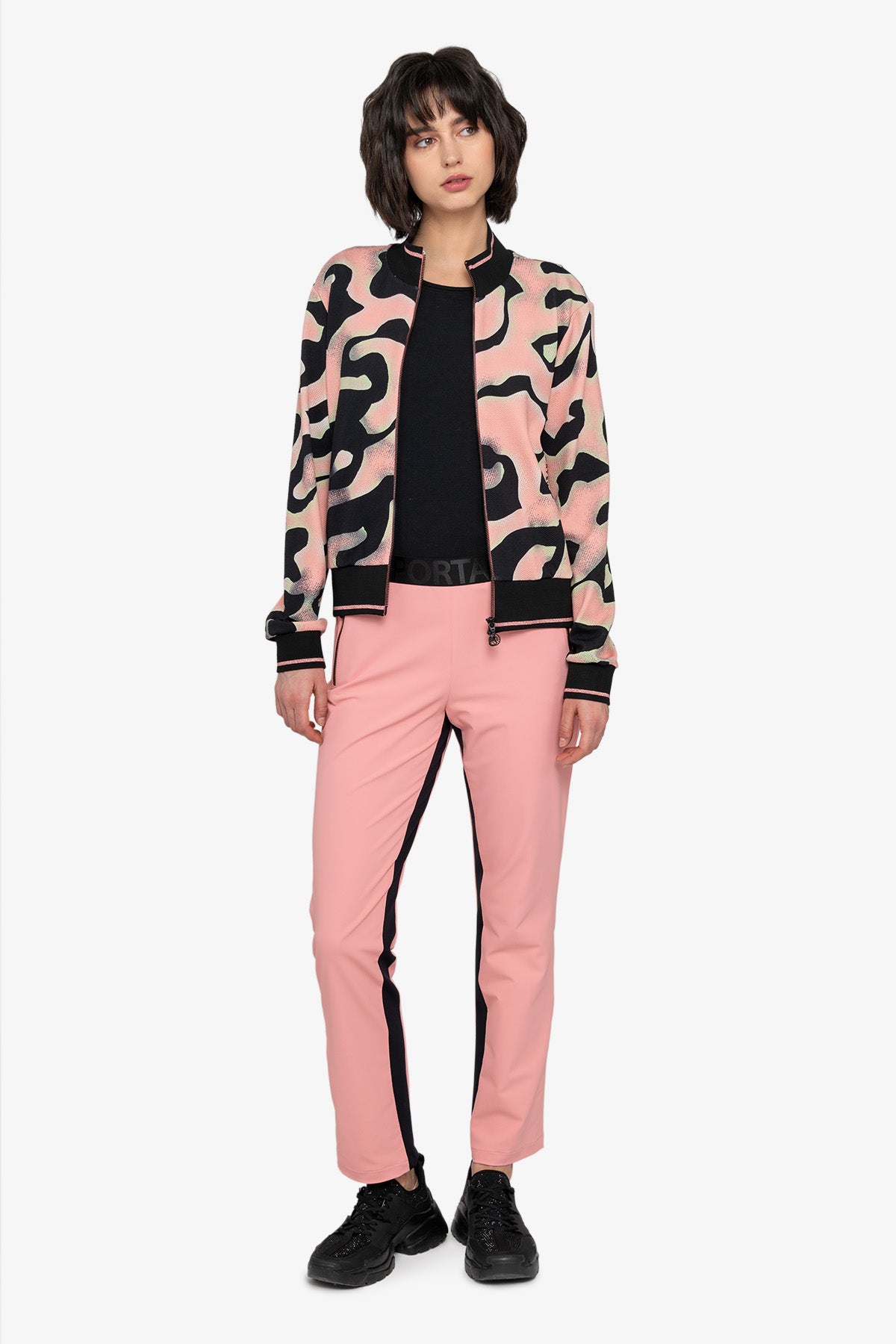 Jacket with Stand-up Collar