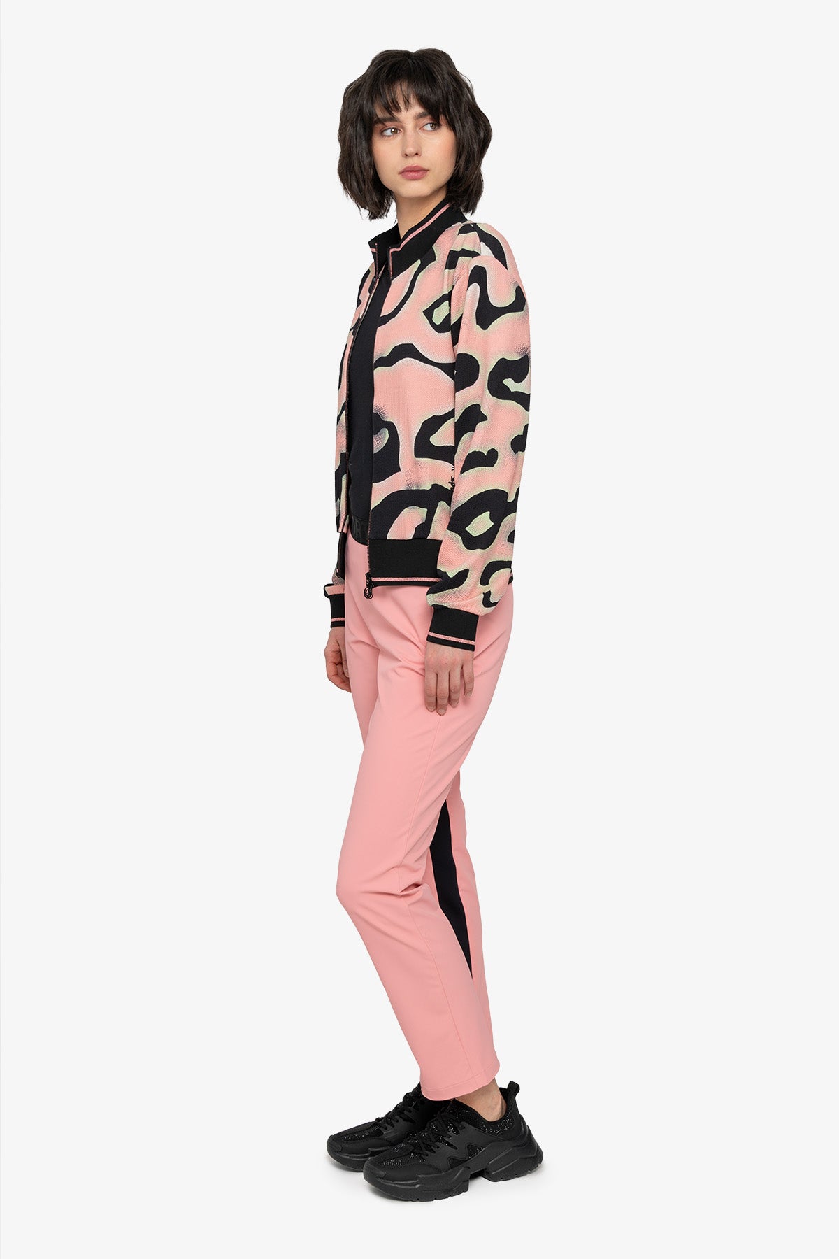 Jacket with Stand-up Collar