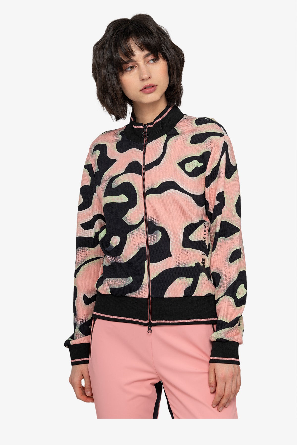 Jacket with Stand-up Collar
