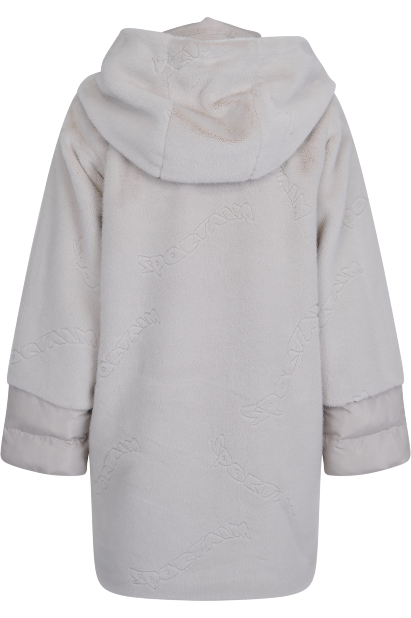 Plush Coat with Hood
