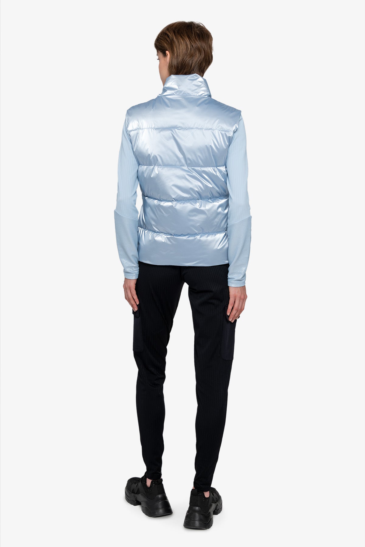 Vest with Stand-up Collar