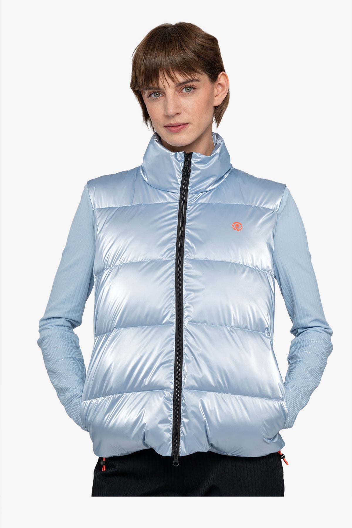 Vest with Stand-up Collar