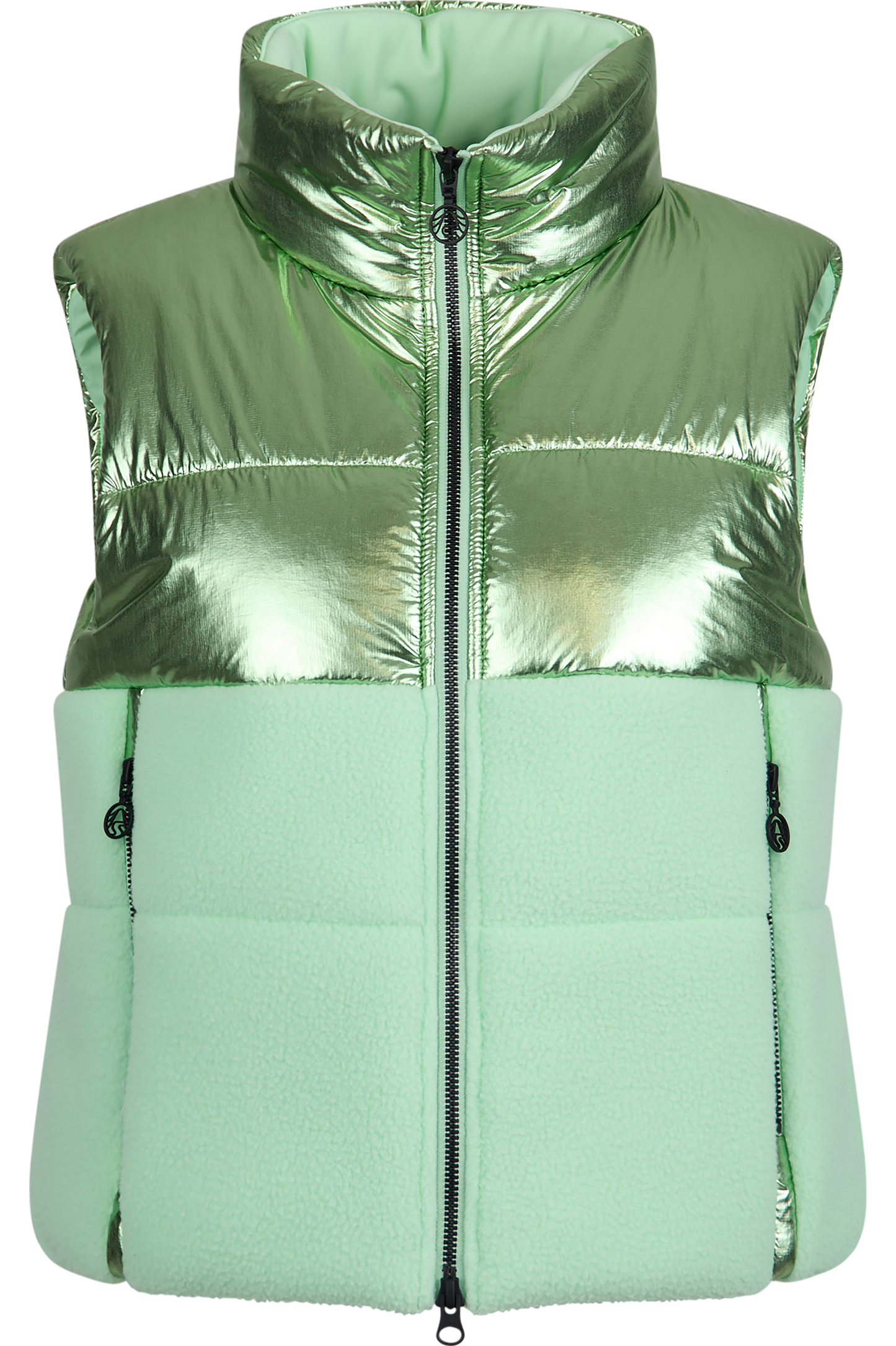 Vest with Stand-up Collar