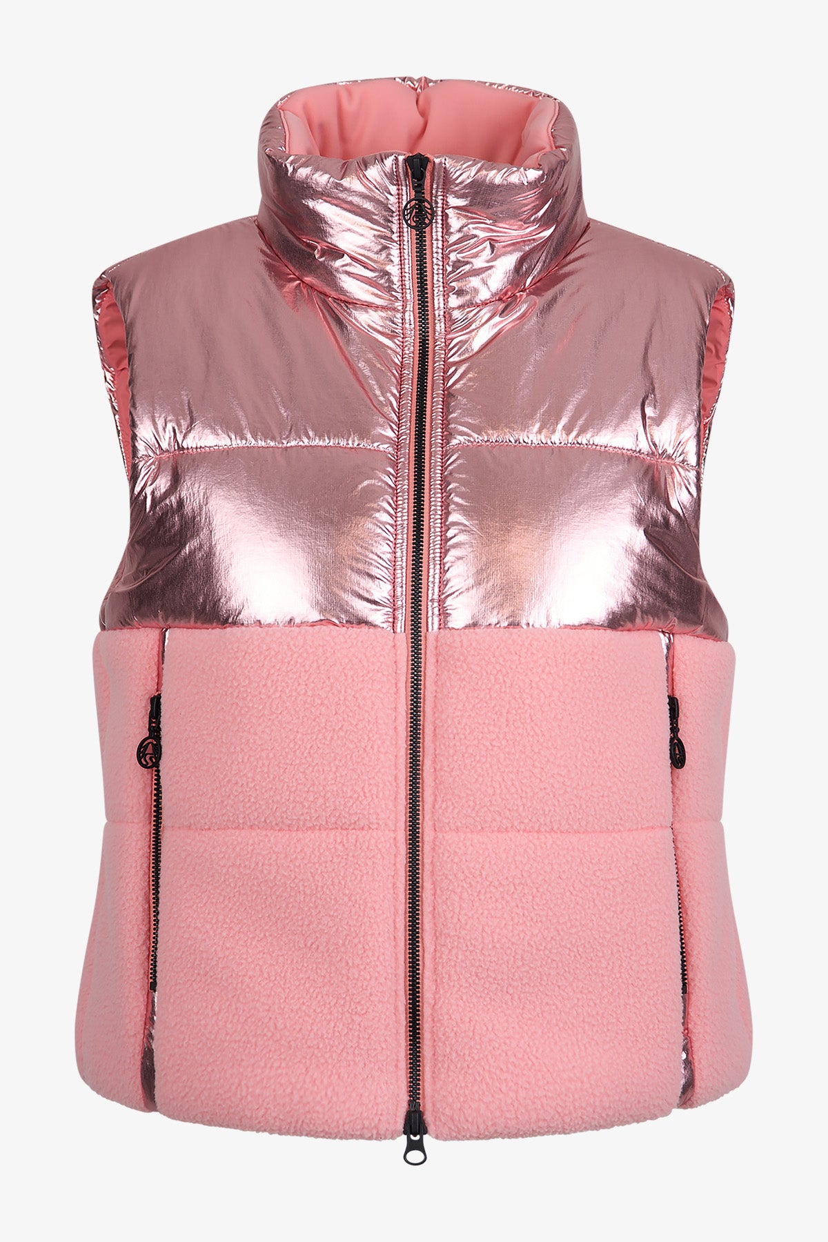 Vest with Stand-up Collar