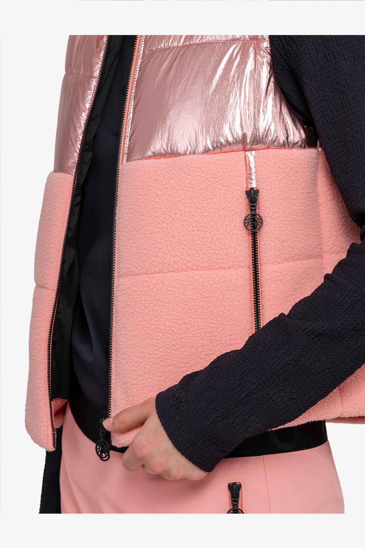 Vest with Stand-up Collar