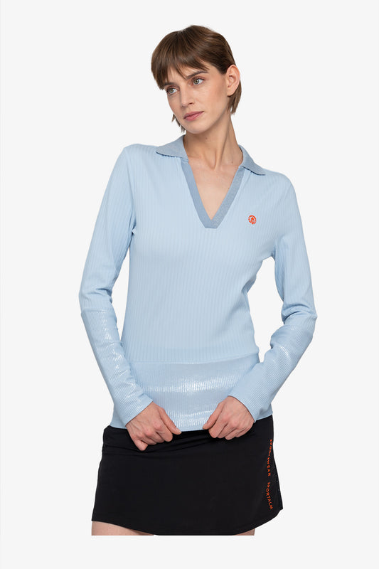 V-neck Polo Shirt