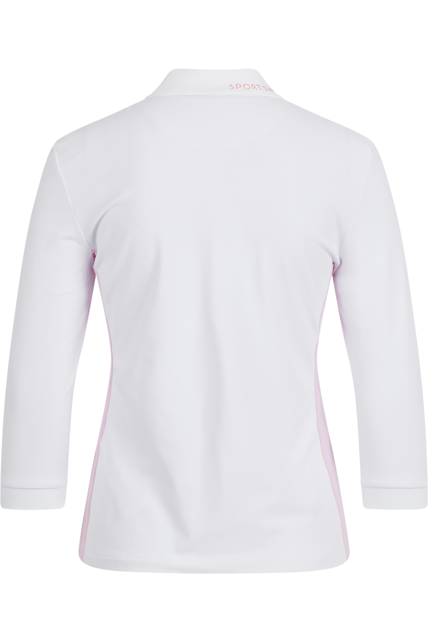 Polo with Contrasting Side Insert