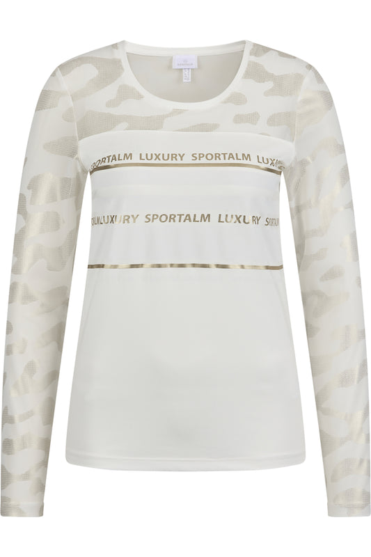 Long Sleeve Shirt with Round Neck