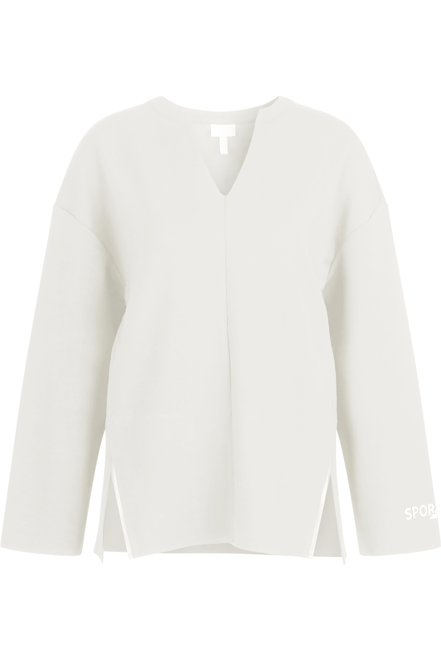 Sweater with V-neck