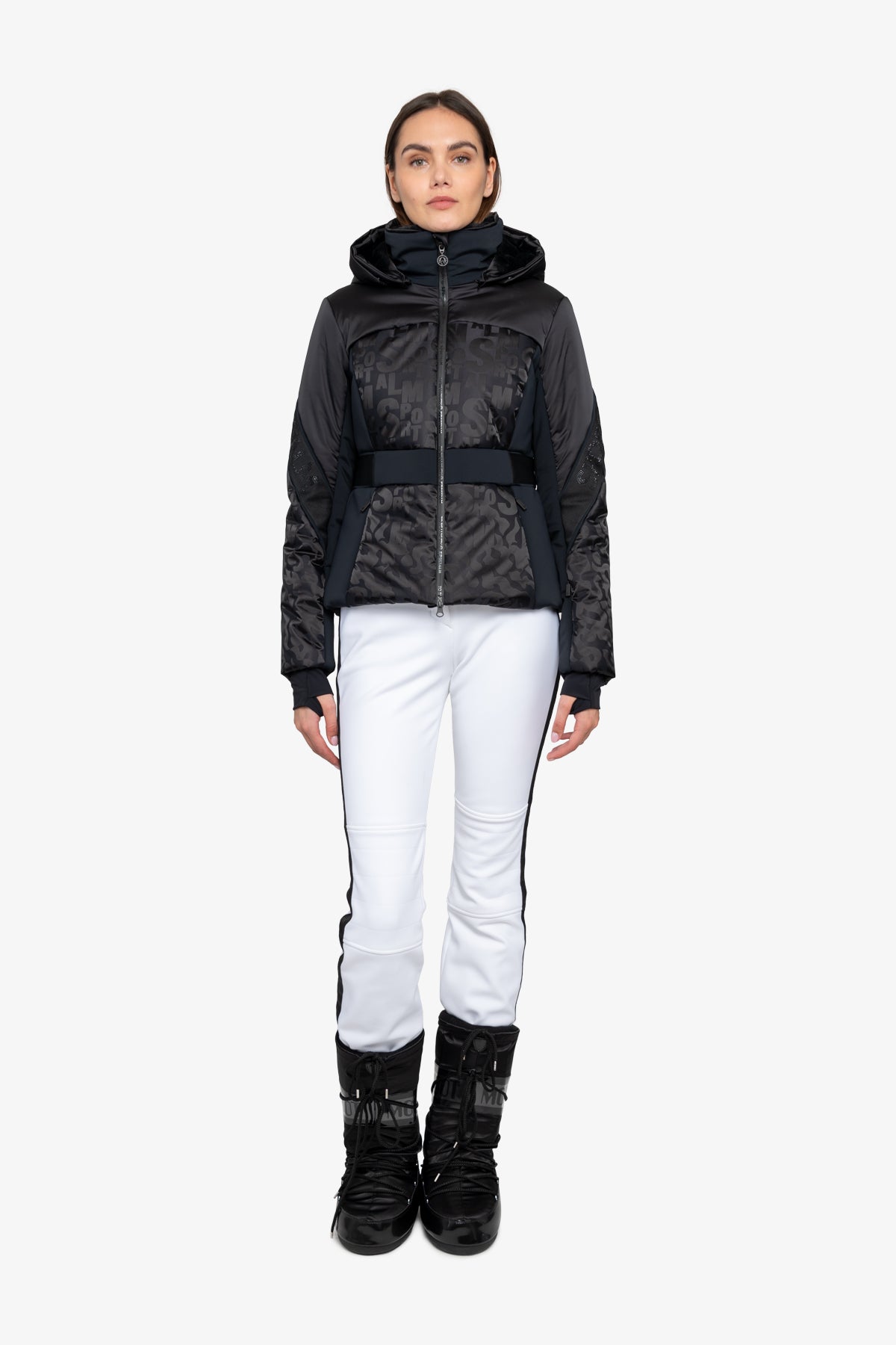 Luxury Ski Jacket with Hood