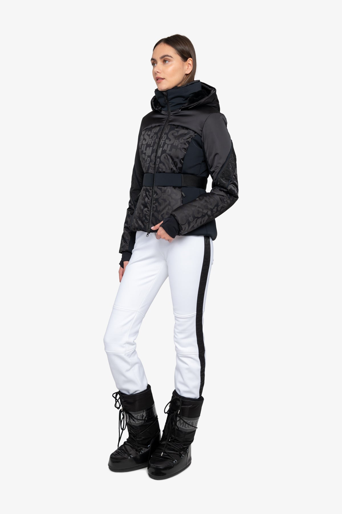 Luxury Ski Jacket with Hood