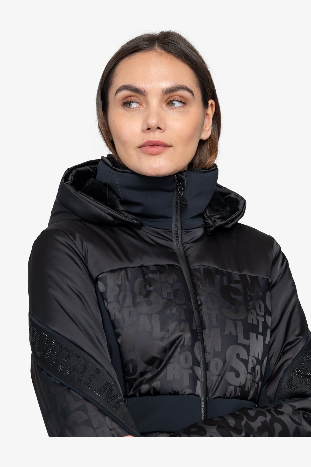 Luxury Ski Jacket with Hood