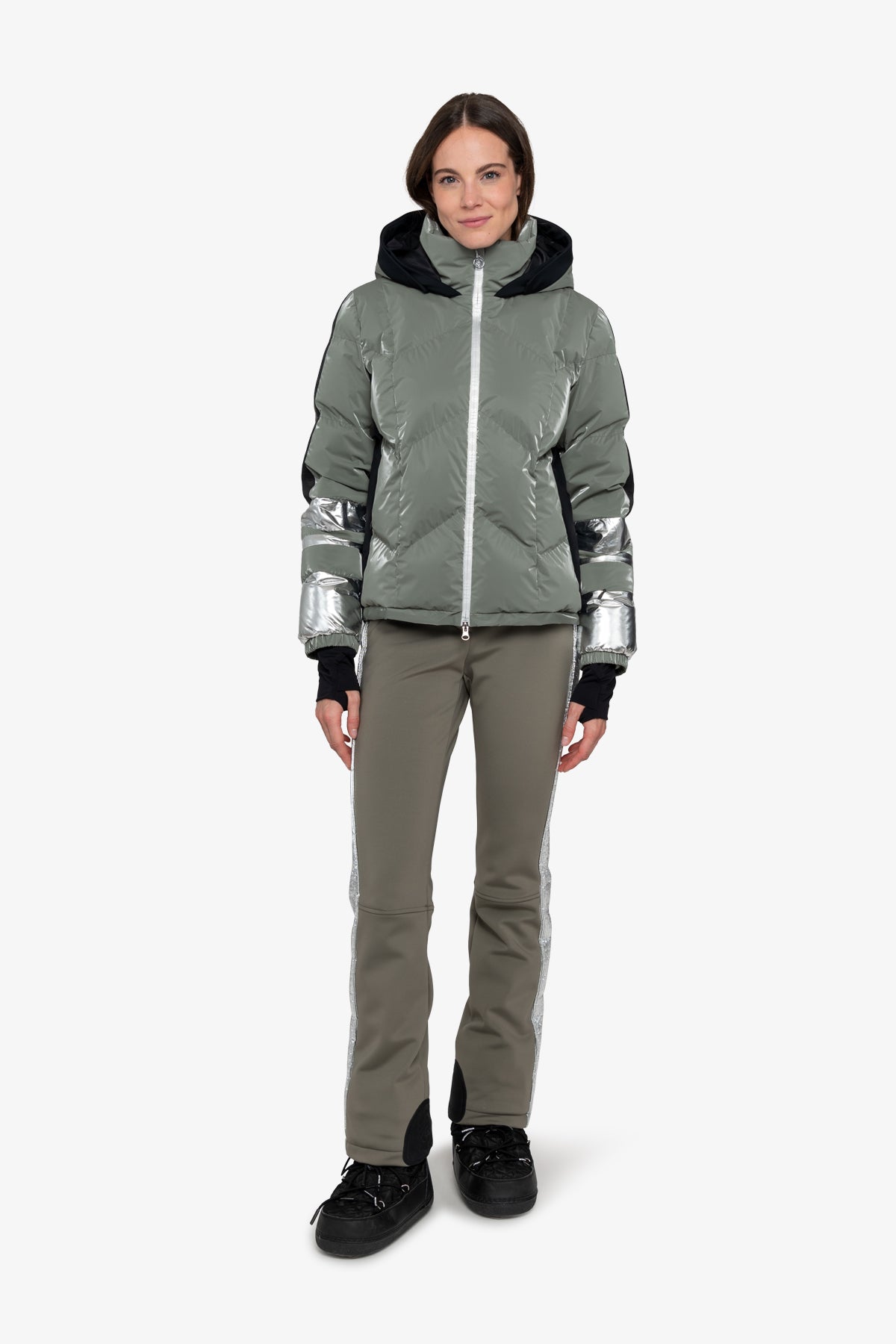 Down Jacket with Hood
