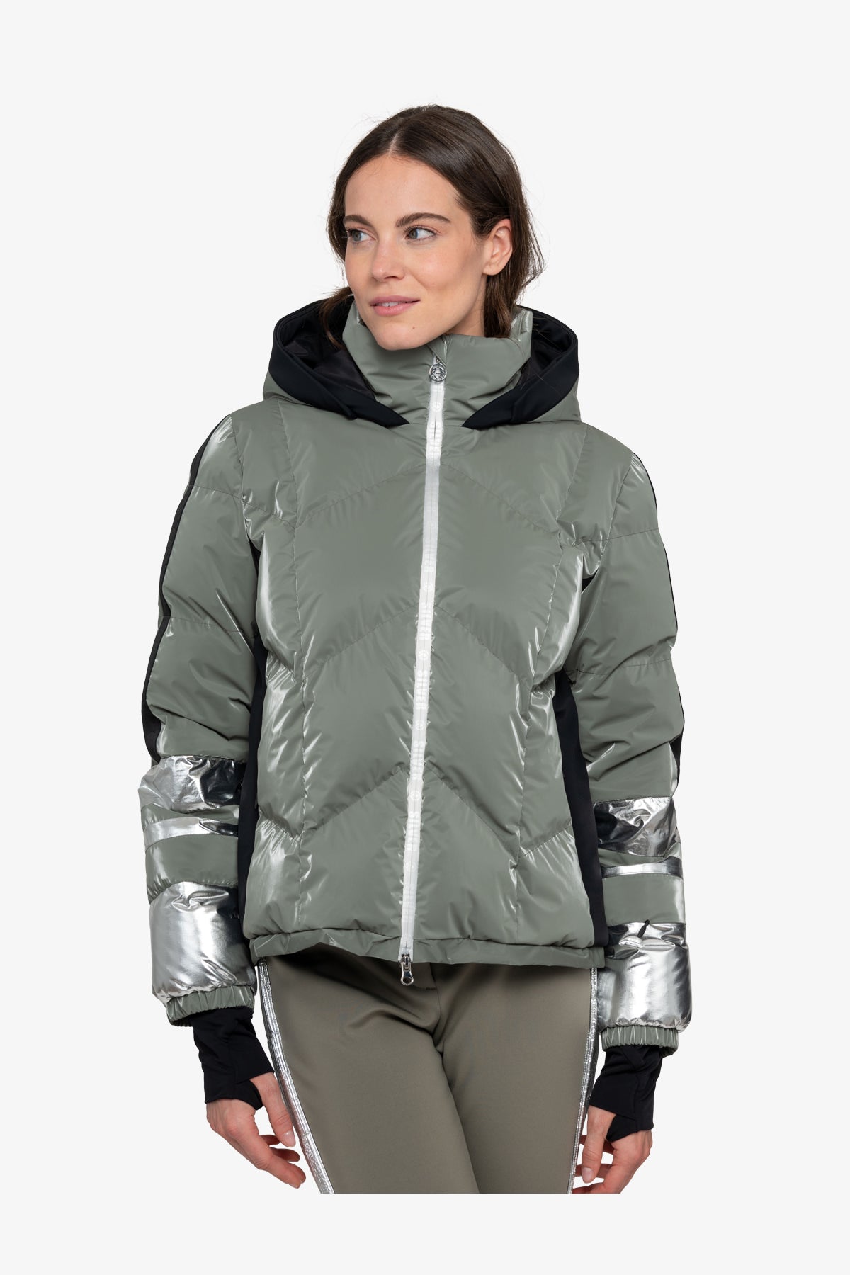 Down Jacket with Hood