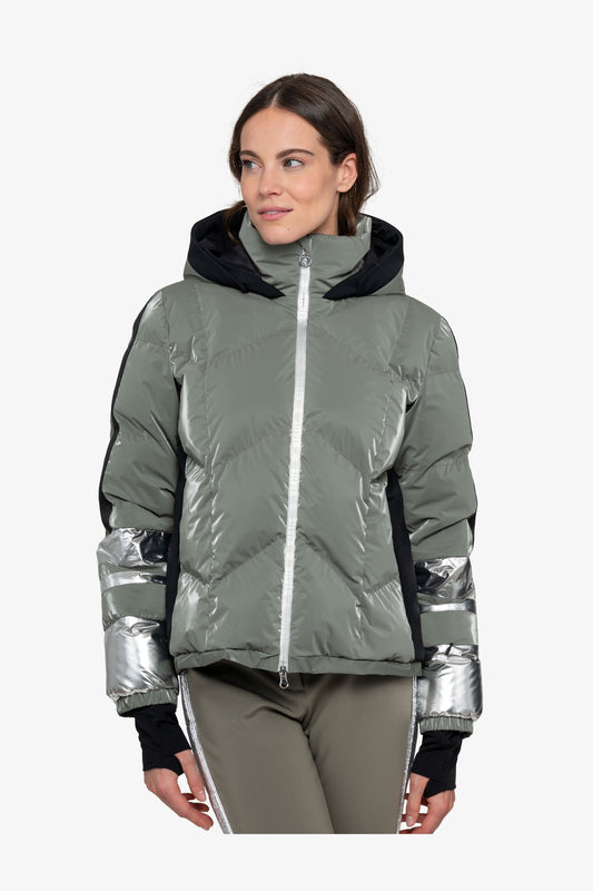 Down Jacket with Hood