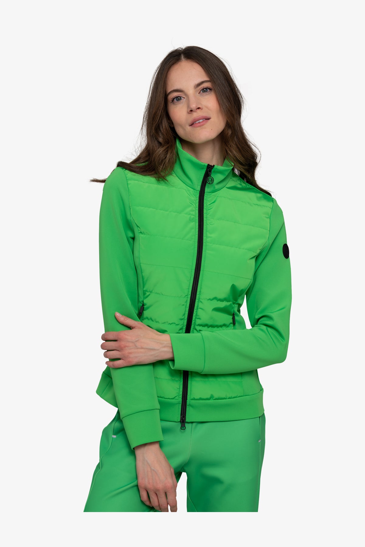 Jacket with Stand-up Collar