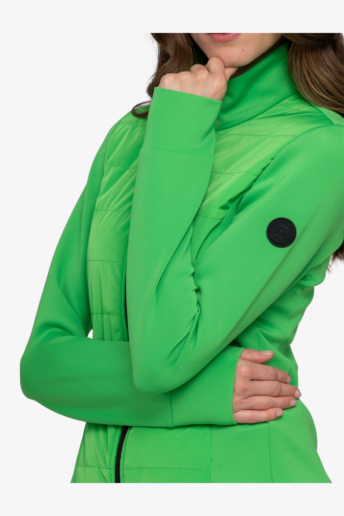 Jacket with Stand-up Collar
