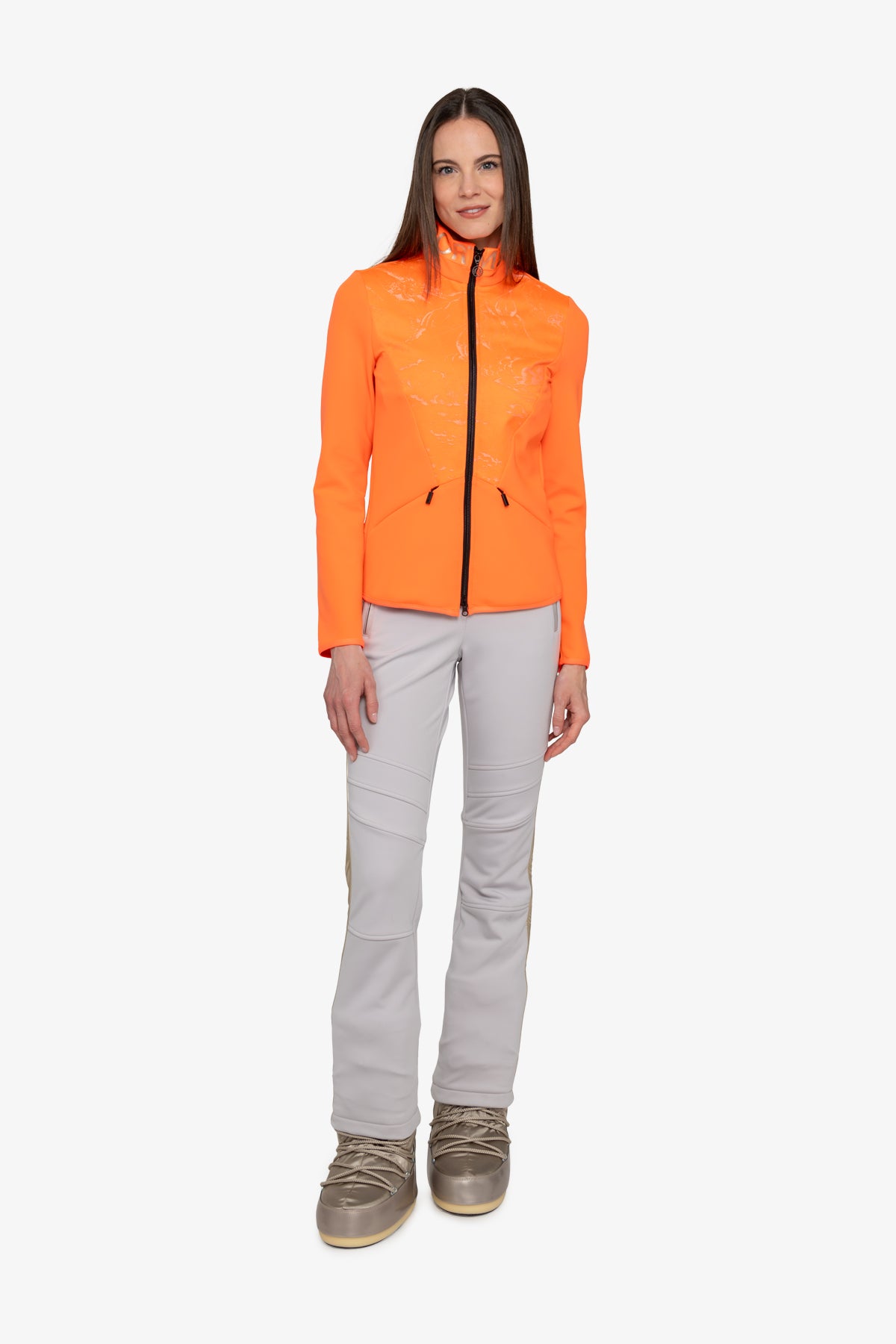 Jacket with Stand-up Collar