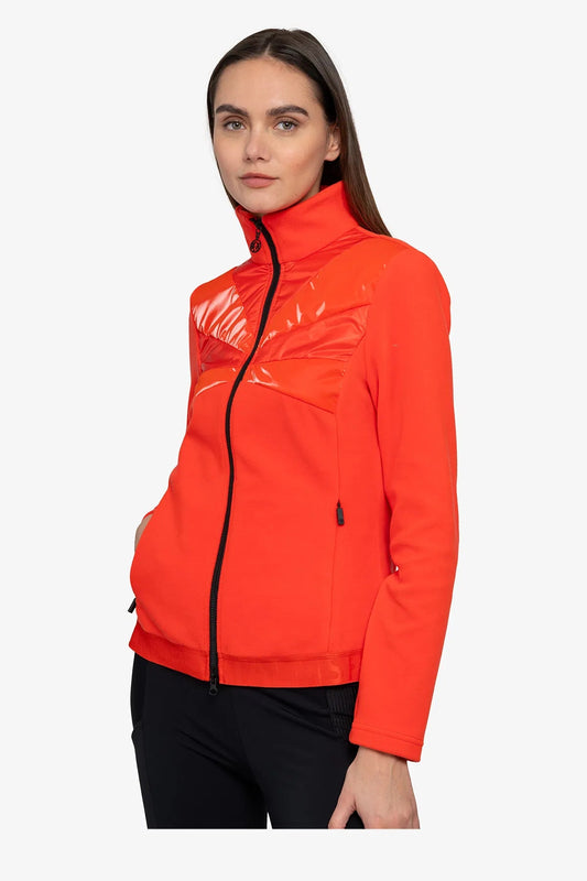 Fleece Jacket with Stand-up Collar