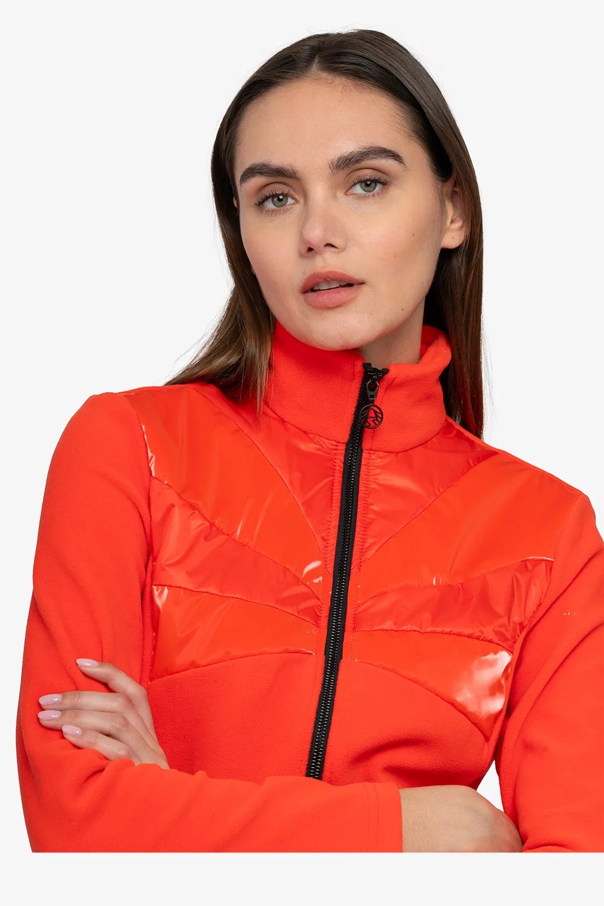 Fleece Jacket with Stand-up Collar