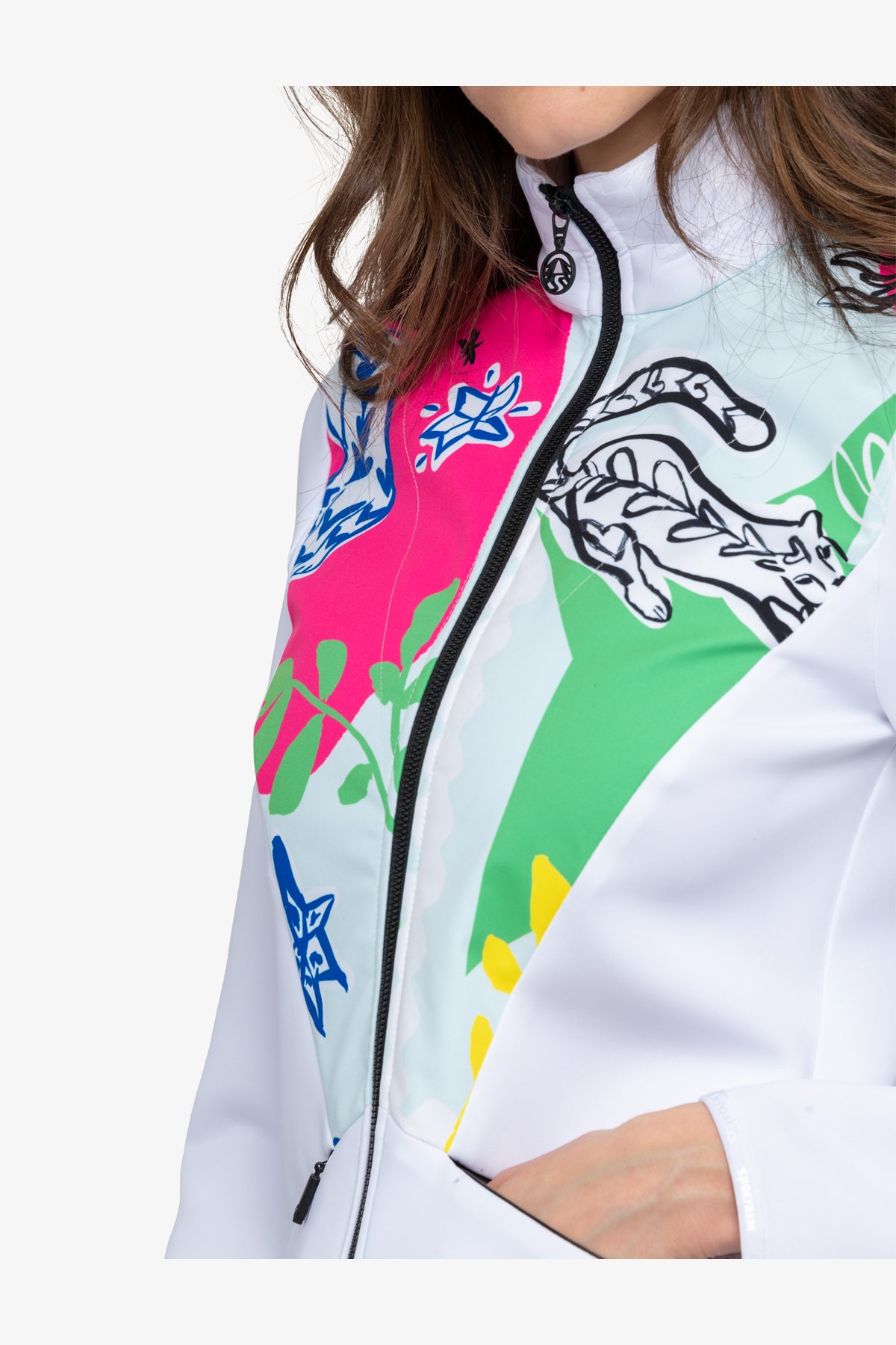 Jacket with Stand-up Collar