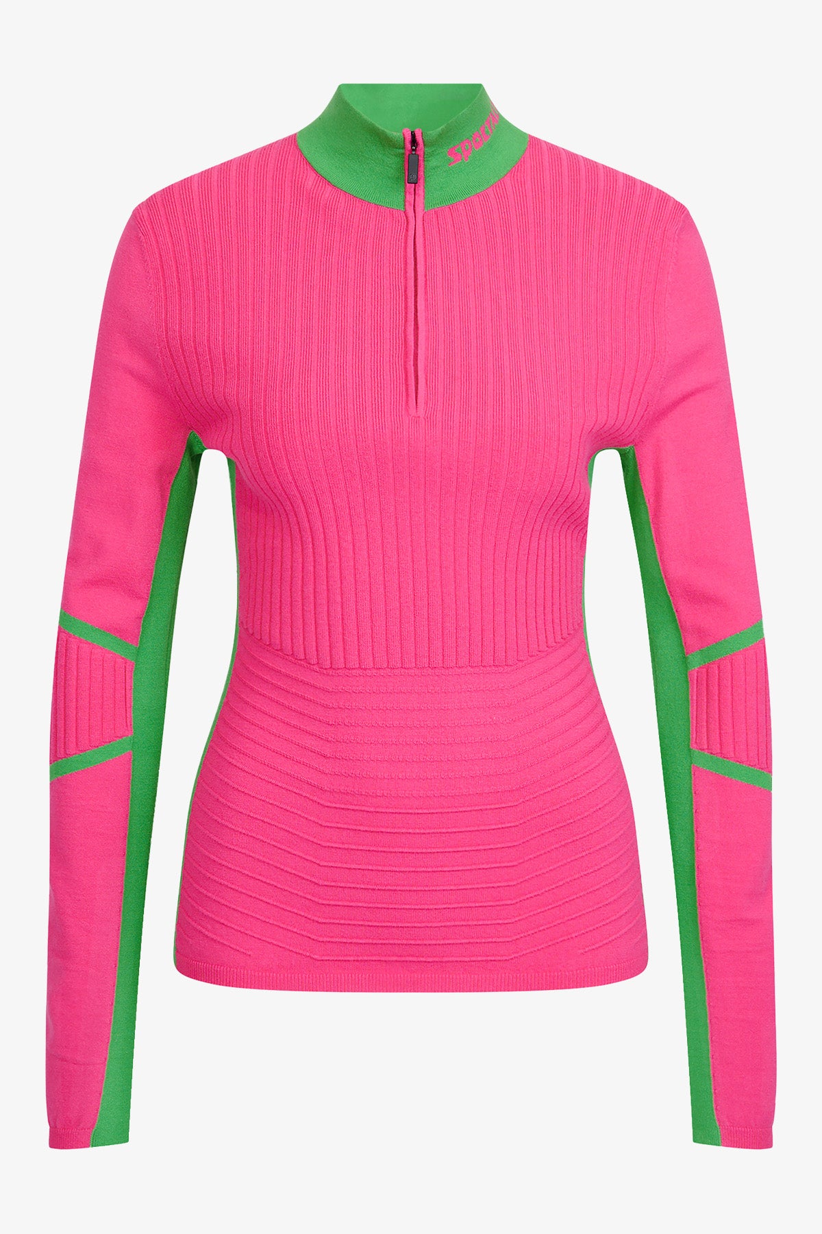 Pullover with Contrasting Stripes