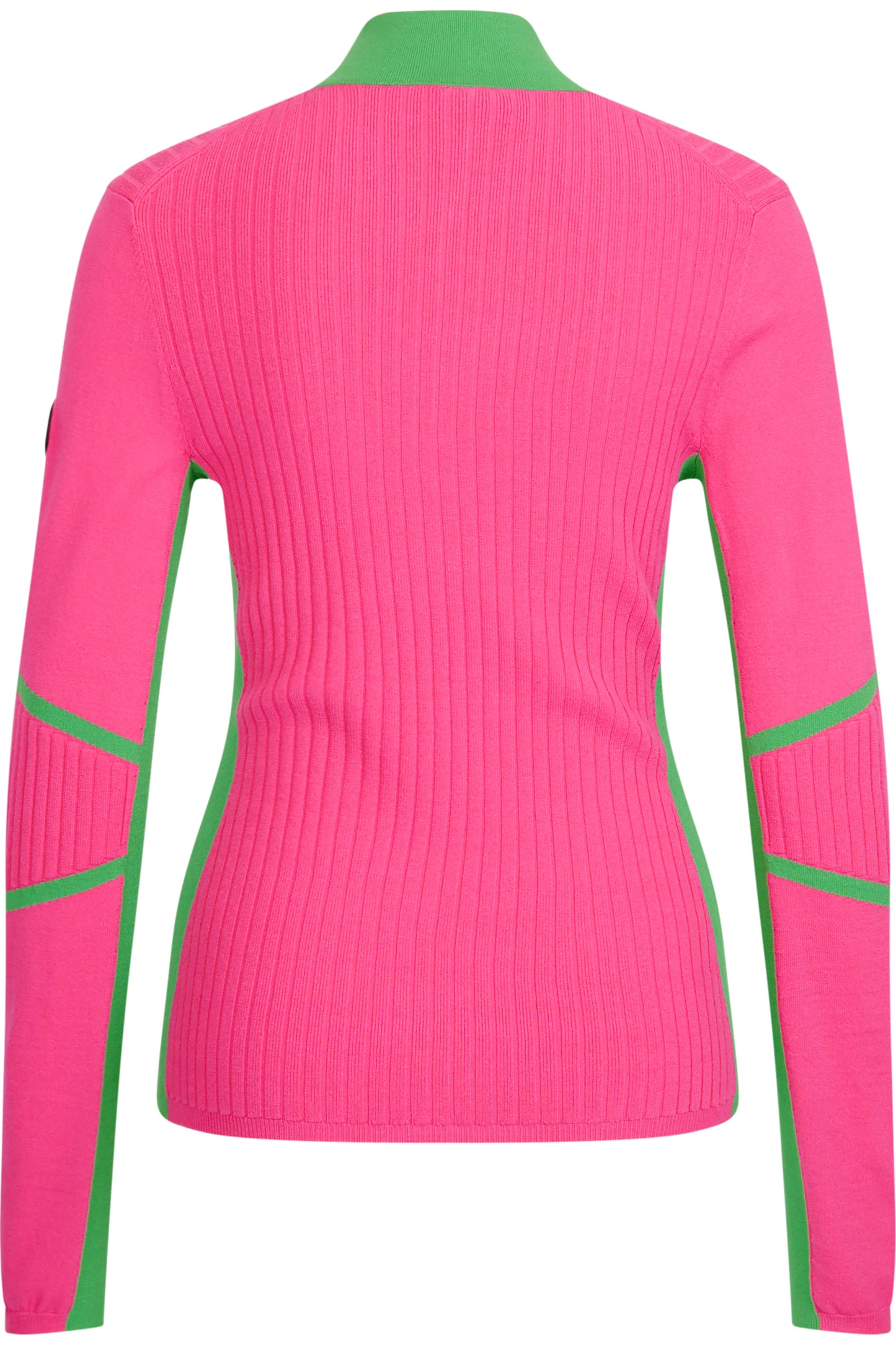 Pullover with Contrasting Stripes