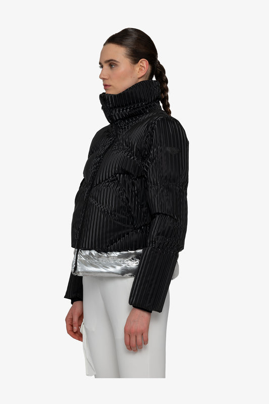Down Jacket with Collar