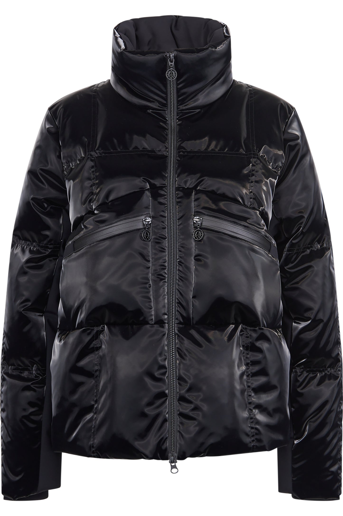 Down Jacket with Stand-up Collar