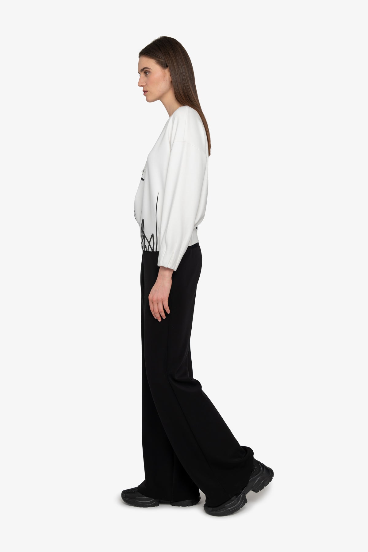 亮片貼布繡動物圖案休閒衛衣