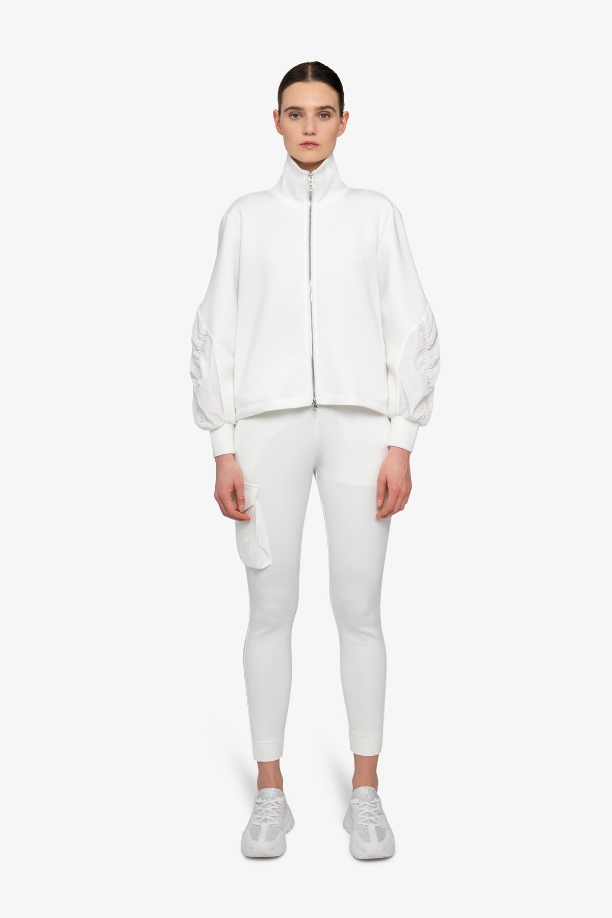 Jacket with Stand-up Collar