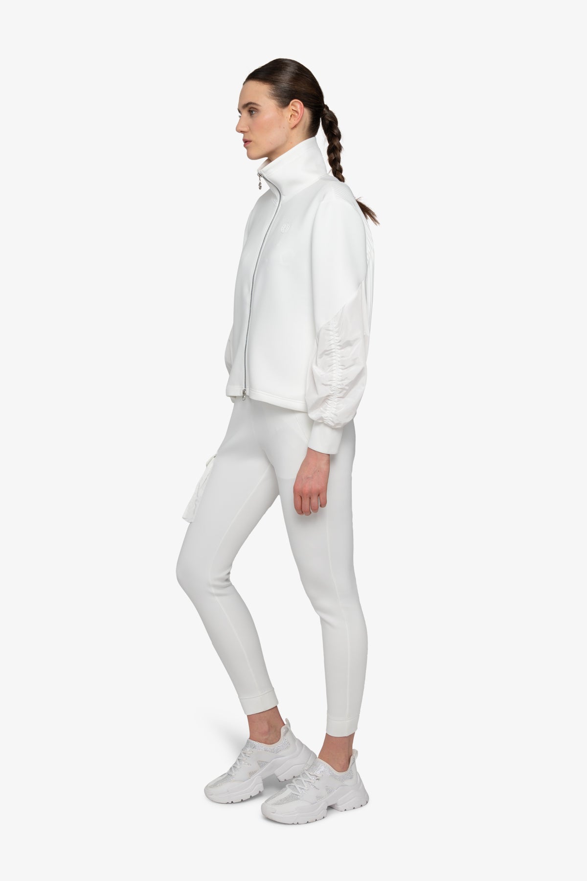 Jacket with Stand-up Collar