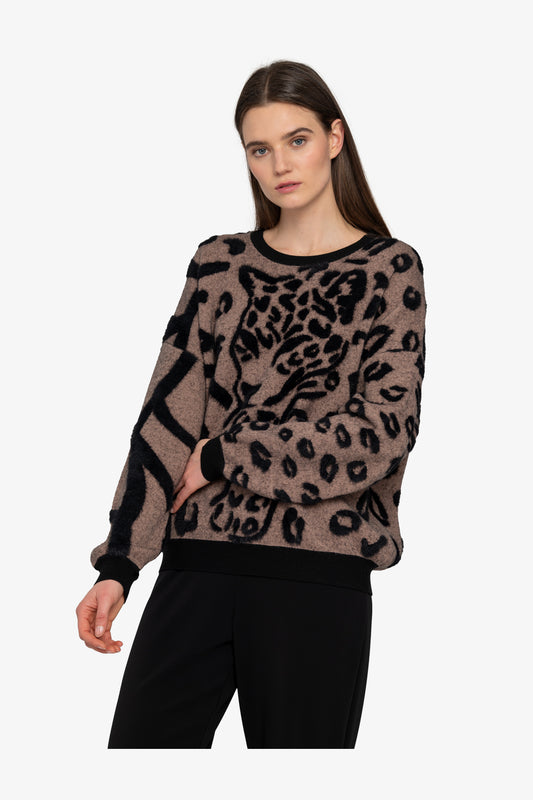 Jumper with Round Neckline