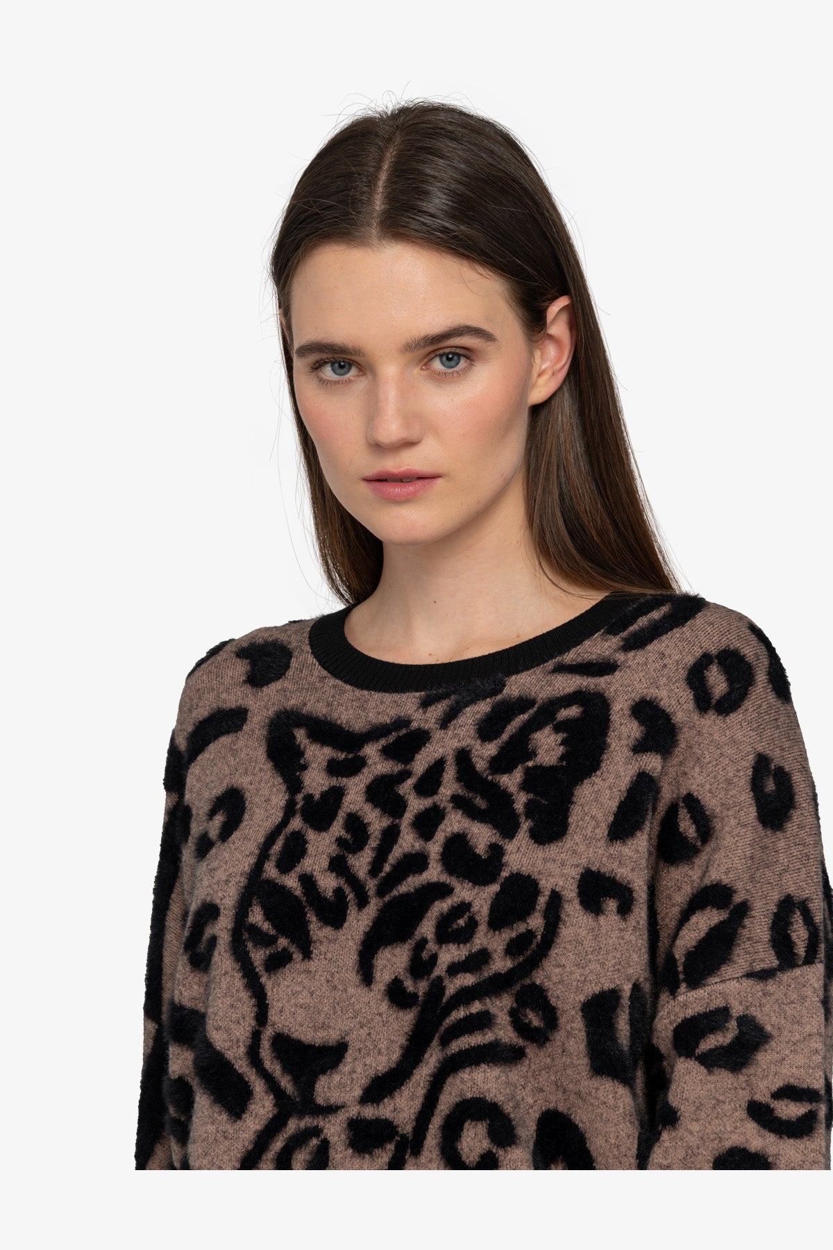Jumper with Round Neckline