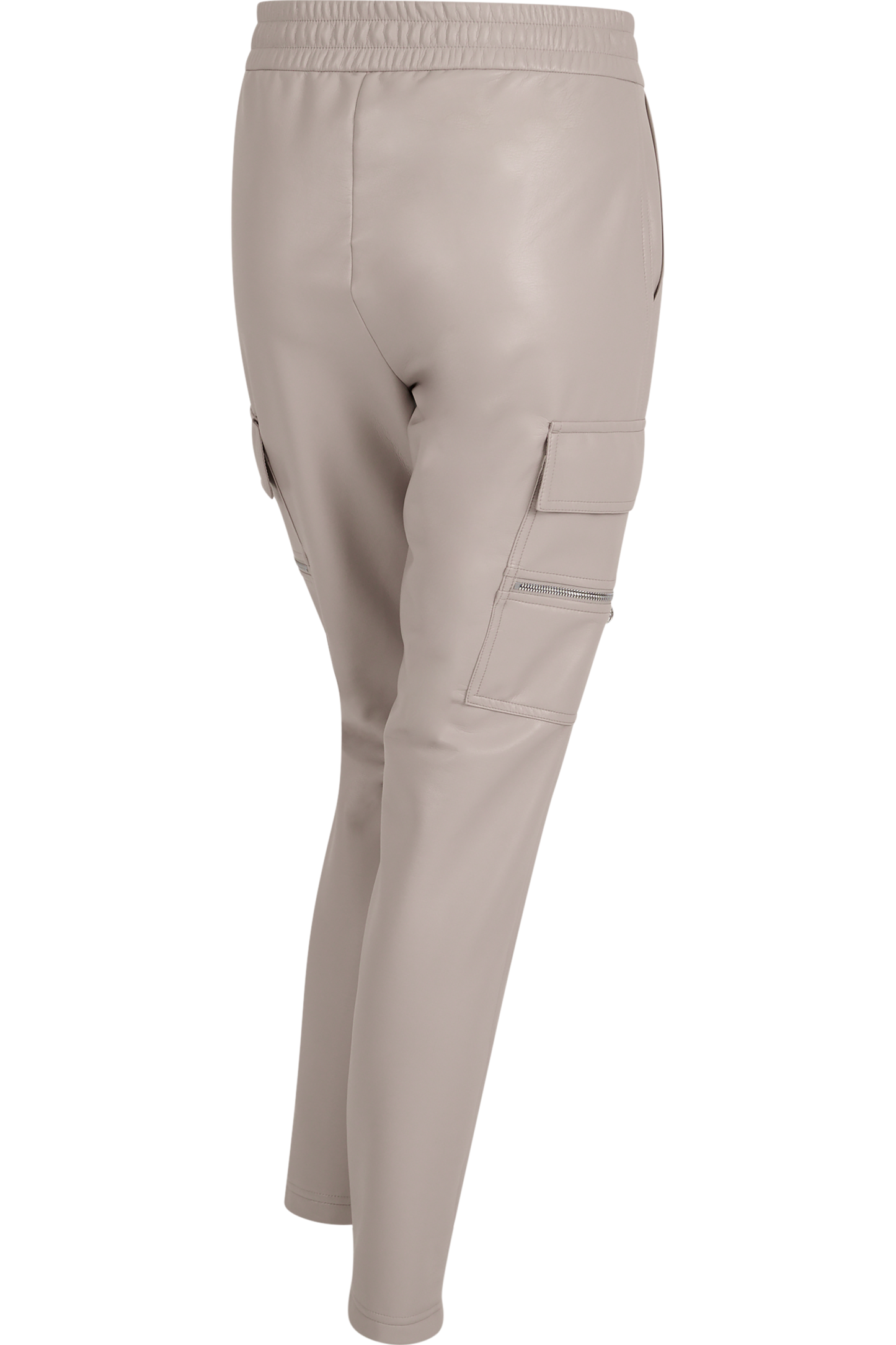 大貼袋鬆緊腰休閒褲