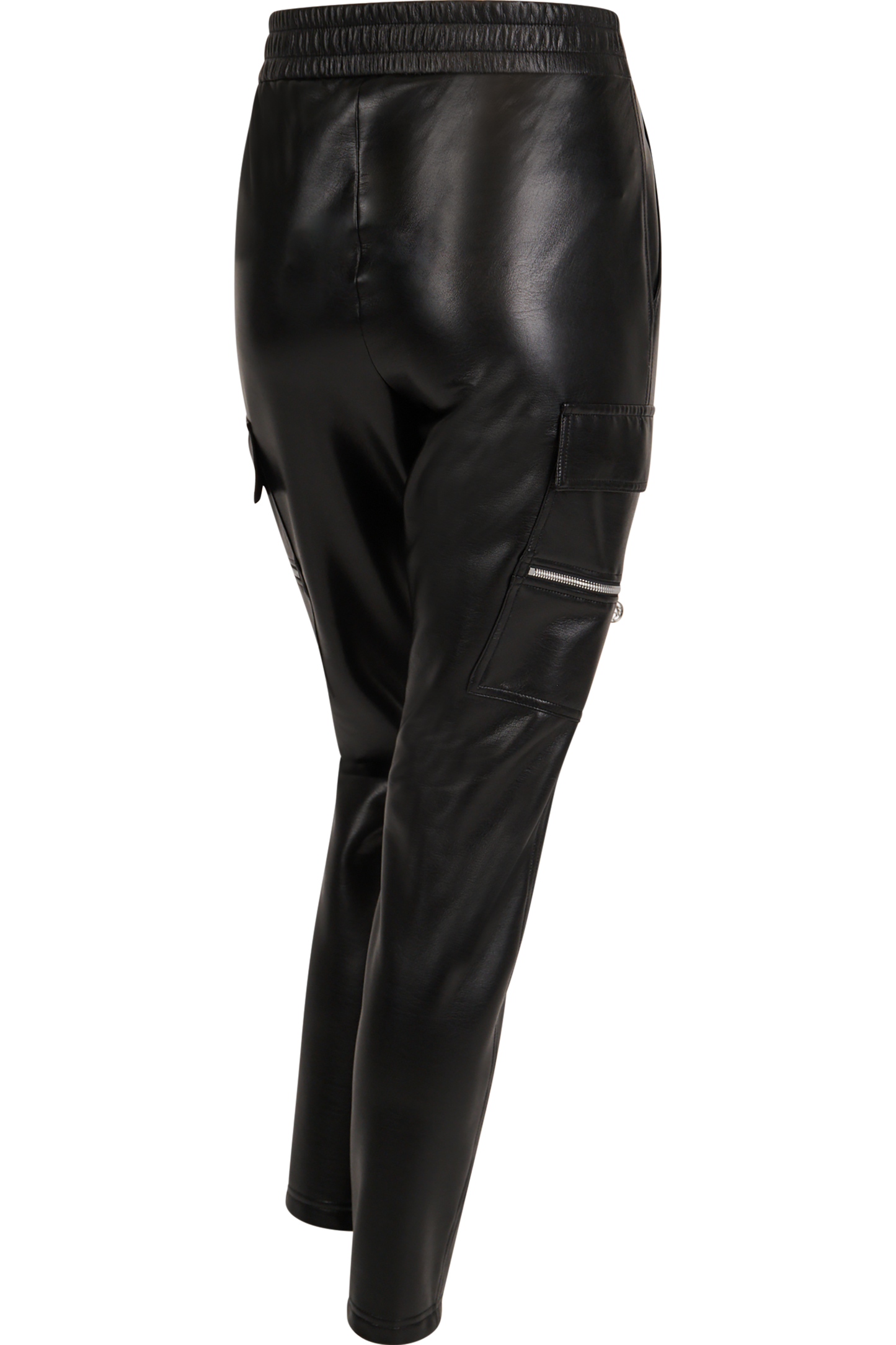 大貼袋鬆緊腰休閒褲