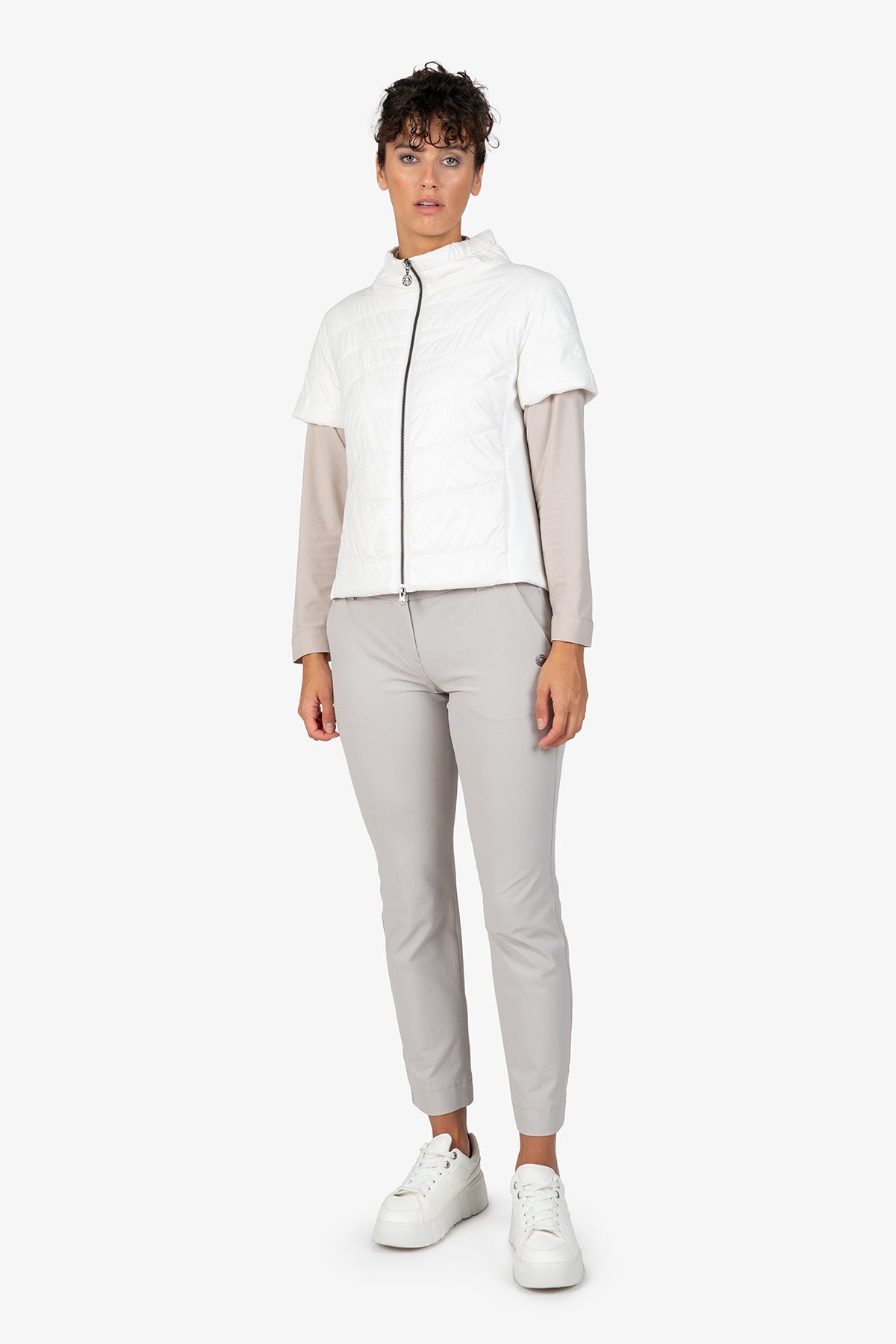 Jacket with Short Sleeves