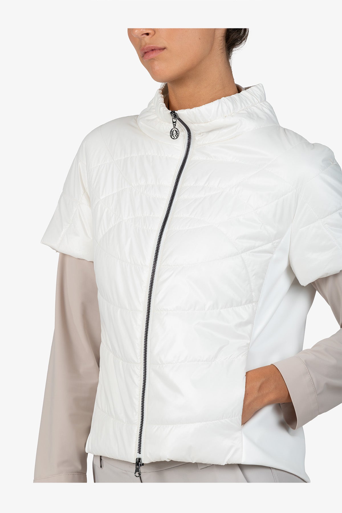 Jacket with Short Sleeves