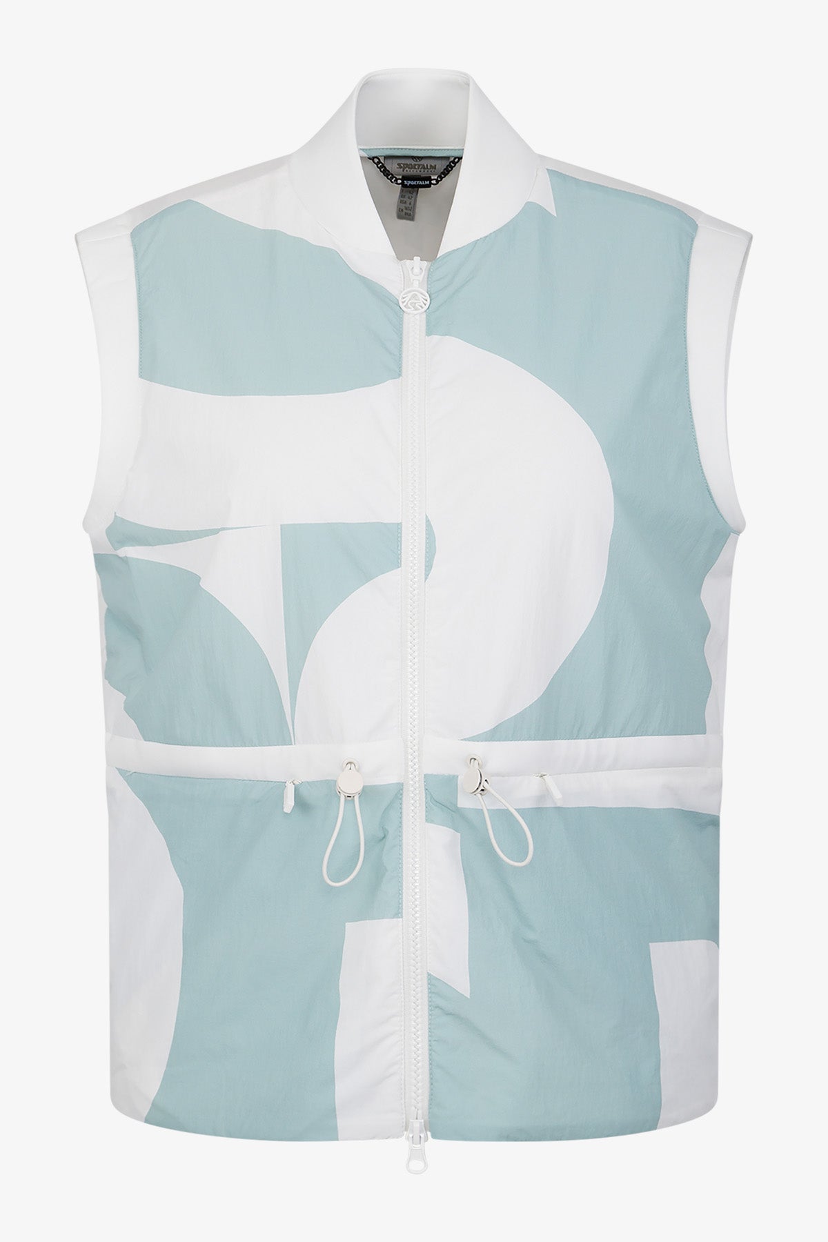 抽繩腰印字馬甲