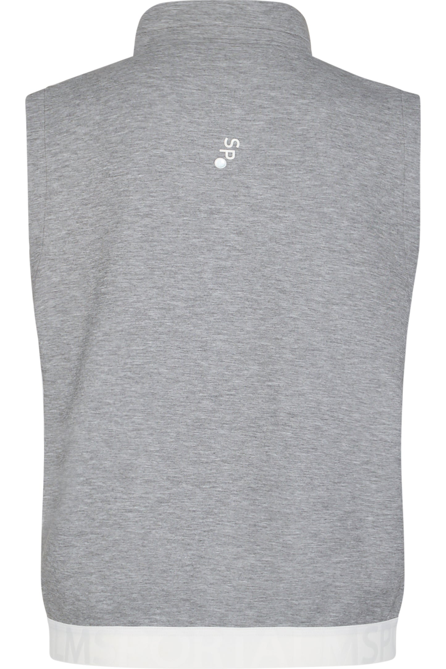 抽繩立領拉鏈馬甲