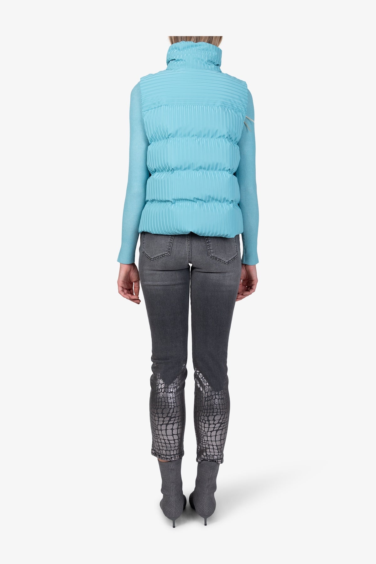 Waistcoat with Recycled Down Filling