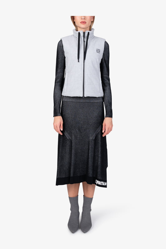 Padded Waistcoat with Refined Details