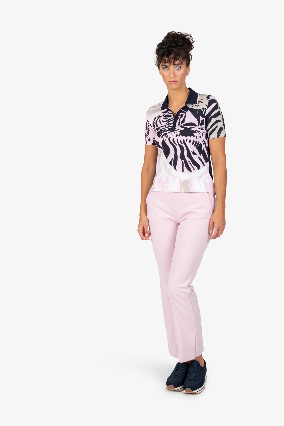 動物圖案短袖Polo恤