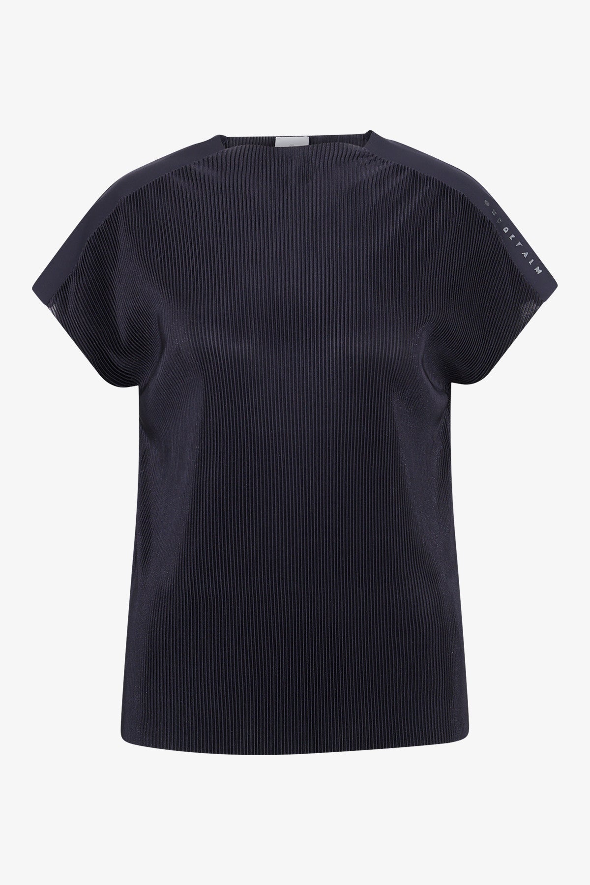 Logo印字蓋袖上衣