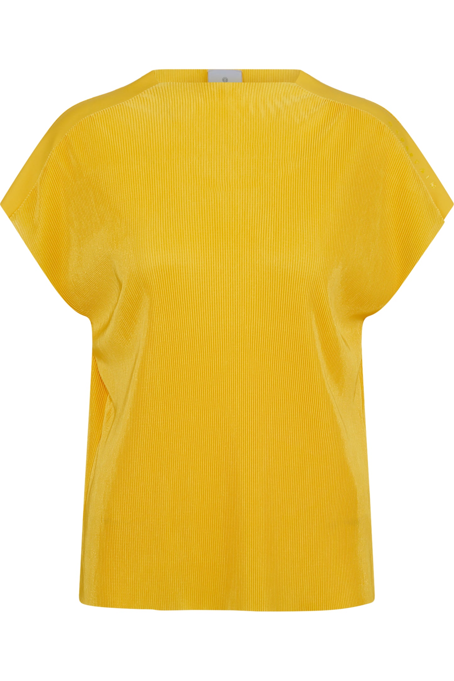 Logo印字蓋袖上衣