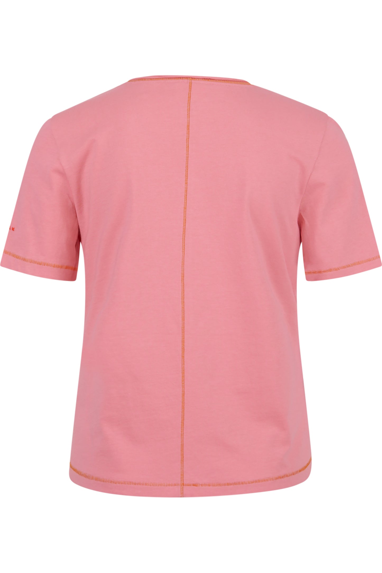 贴布绣+亮片装饰丛林印花V领短袖T恤