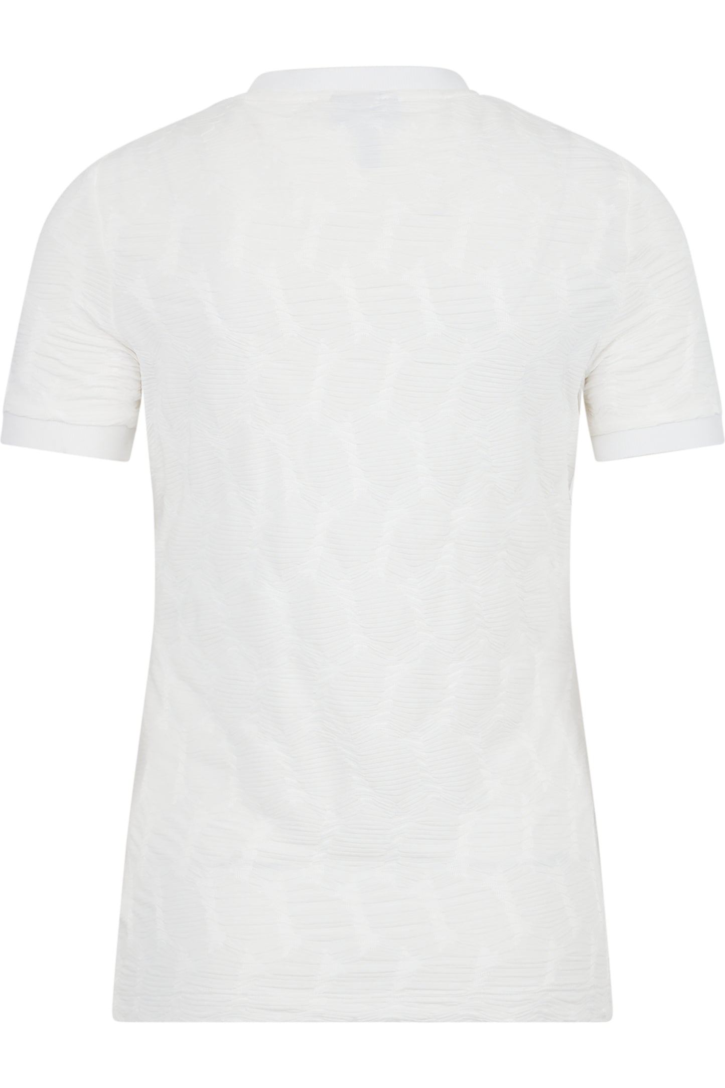 Logo印字幾何紋理圖案短袖T恤